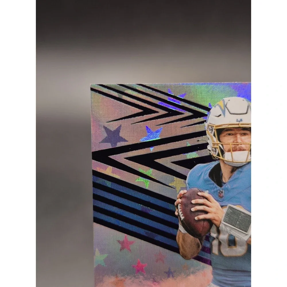 2025 Panini Revolution Justin Herbert #46 Purple Astro /199 Los Angeles Chargers